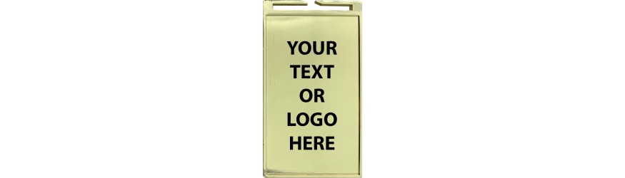 90MM RECTANGLE CUSTOM MEDAL (4MM THICK) GOLD, SILVER OR BRONZE 90MM RECTANGLE CUSTOM MEDAL (4MM THICK) GOLD, SILVER OR BRONZE
